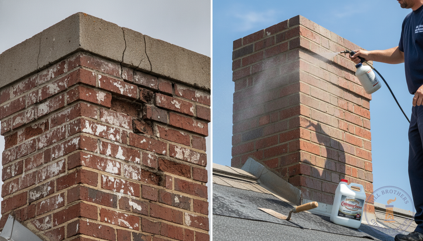 Water Is Your Chimney's Biggest Enemy: A Charlotte Homeowner's Guide to Chimney Waterproofing and Masonry Repair